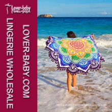 Mandala Flower Shape Beach Towels Blanket (L38355)